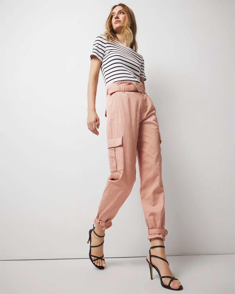 Extra High-Rise Pret Cargo Tapered Ankle Pant | White House Extra High-Rise Pret Cargo Tapered Ankle Pant | White House
